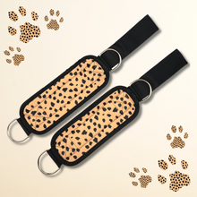 Load image into Gallery viewer, Cheetah Ankle Straps