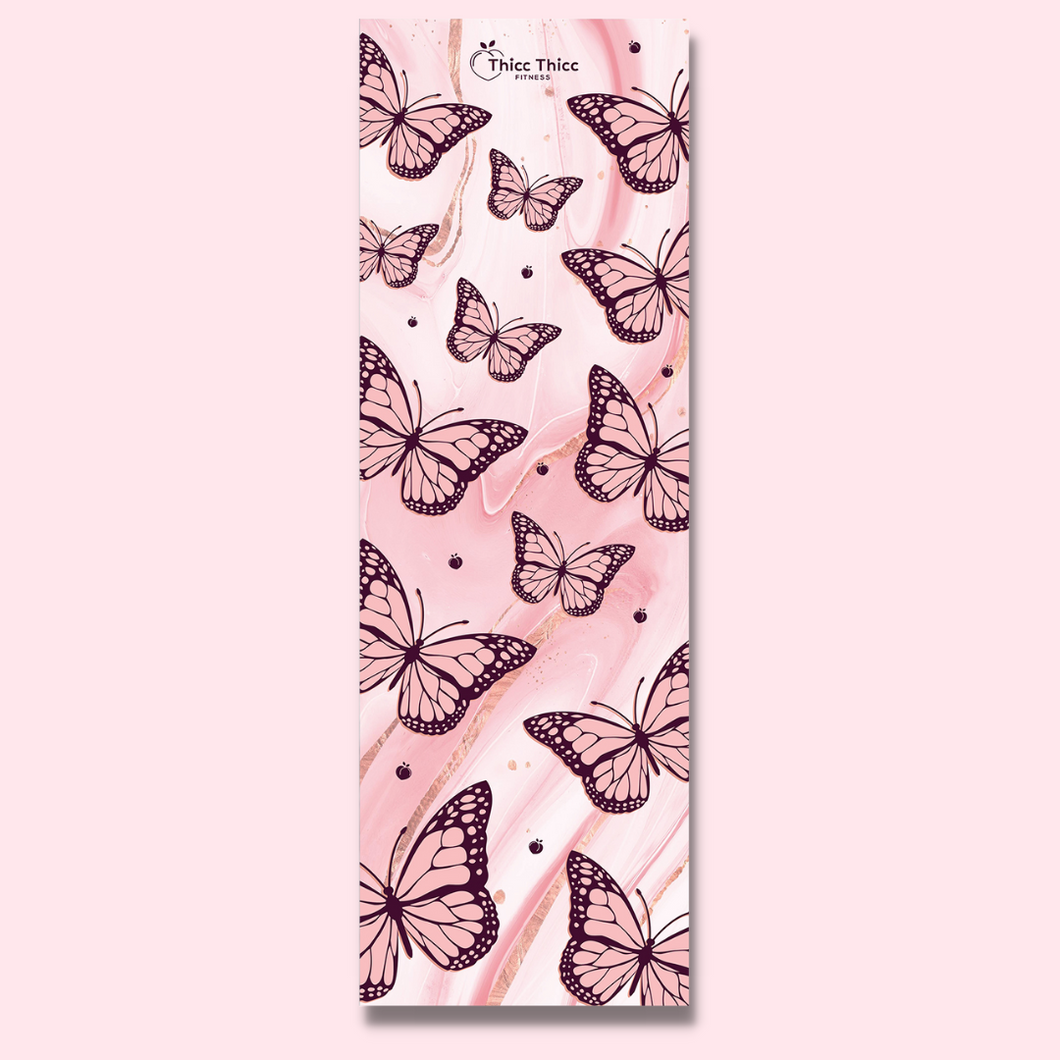 Butterfly Suede Yoga Mat